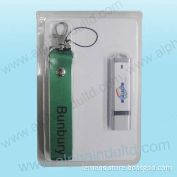 Clamshell Packaging With Lanyard (ALP-008P)